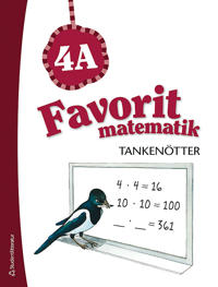 Favorit matematik Tankenötter 4A, 5-pack