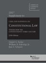 Cases and Materials on Constitutional Law 2017