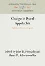 Change in Rural Appalachia