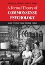 Formal Theory of Commonsense Psychology