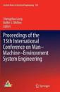 Proceedings of the 15th International Conference on Man–Machine–Environment System Engineering
