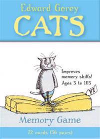Edward Gorey's Cats Memory Game  Mg010