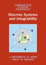 Discrete Systems and Integrability
