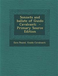 Sonnets and ballate of Guido Cavalcanti