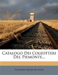 Catalogo Dei Coleotteri Del Piemonte...