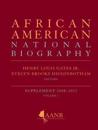 African American National Biography Supplementary