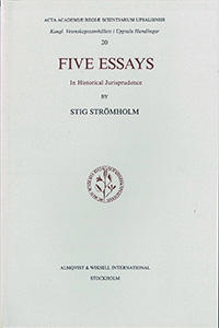 Five essays : In historical jurisprudence
