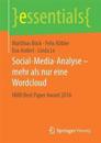 Social-Media-Analyse – mehr als nur eine Wordcloud
