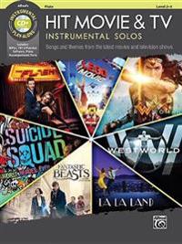 Hit Movie & TV Instrumental Solos: Songs and Themes from the Latest Movies and Television Shows (Flute), Book & CD