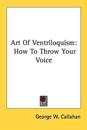 Art of Ventriloquism