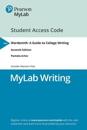 MyLab Writing with Pearson eText Access Code for Wordsmith