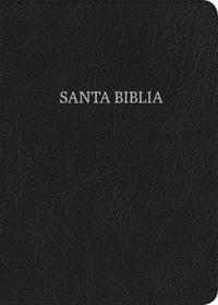 Rvr 1960 Biblia Letra Grande Tamaño Manual, Negro Piel Fabricada