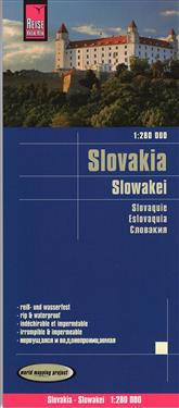 Reise Know-How Landkarte Slowakei 1:280.000
