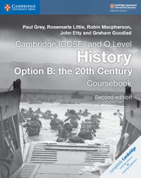 Cambridge IGCSE and O Level History, Option B