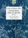 Favourite Organ Music Book 2: Five Concert Pieces