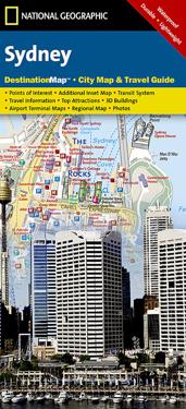 National Geographic Destination City Map Sydney