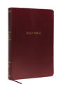 NKJV Holy Bible, Super Giant Print Reference Bible, Burgundy Leather-look, 43,000 Cross references, Red Letter, Comfort Print: New King James Version