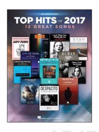 Top Hits of 2017 Big-Note Piano