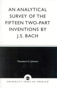 Analytical Survey Fifteen Two-part Inventions