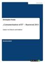 "Consumerization of IT - Buzzword 2011