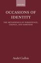 Occasions of Identity