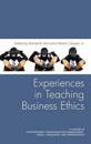 Experiences In Teaching Business Ethics