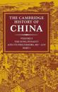The Cambridge History of China: Volume 5, The Sung Dynasty and its Precursors, 907–1279, Part 1