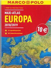 MARCO POLO Maxi-Atlas Europa 2018/2019