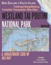 Westland Tai Poutini National Park & Aoraki/Mount Cook NP Area Map Trekking/Hiking/Walking Complete Topographic Map Atlas New Zealand South Island 1