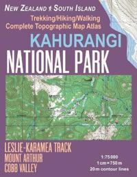 Kahurangi National Park Trekking/Hiking/Walking Complete Topographic Map Atlas Leslie-Karamea Track Mount Arthur New Zealand South Island 1: 75000: Gr
