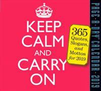 2019 Keep Calm and Carry on Page-A-Day Calendar