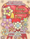 Happy Valentine's Day Color By Numbers Coloring Book For Adults