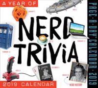 A Year of Nerd Trivia 2019 Calendar