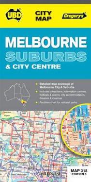Melbourne Suburbs & City Centre 1 : 120 000