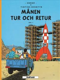 Tintins äventyr, Månen tur och retur del 1