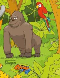 Livre de coloriage Singes 3
