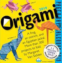 2019 Origami Colour Page-A-Day Calendar