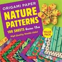 Origami Paper 100 sheets Nature Patterns 6 inch (15 cm)