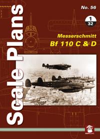 Scale Plans No. 56: Messerschmitt Bf 110 C & D 1/32