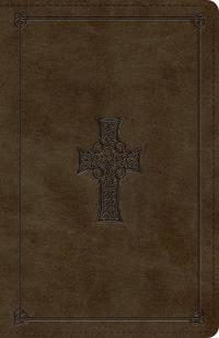 ESV Reference Bible (Trutone, Olive, Celtic Cross Design)