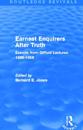 Earnest Enquirers After Truth (Routledge Revivals)