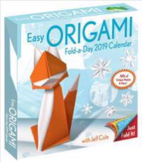 Easy Origami Fold-a-Day 2019 Day-to-Day Activity Calendar