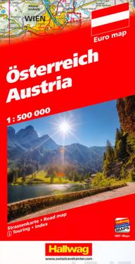 Österreich Strassenkarte