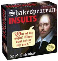 Shakespearean Insults 2019 Day-to-Day Calendar