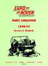 Land Rover Series 1 Parts Catalogues 1948-53