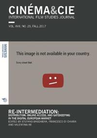 Cinema & Cie International Film Studies Journal VOL. XVII, NO. 29, FALL 2017