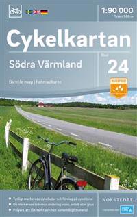 Cykelkartan Blad 24 Södra Värmland : Skala 1:90.000