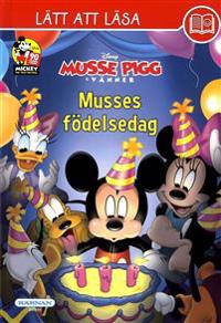 Lätt att läsa Musse Piggs födelsedag