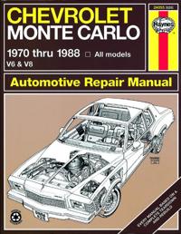 Chevrolet Monte Carlo Automotive Repair Manual