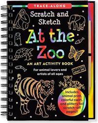 At the Zoo Scratch and Sketch Trace-Along